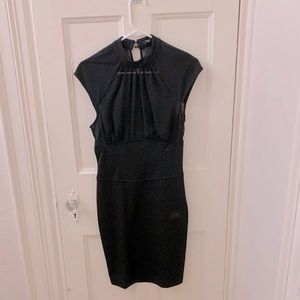 Forever 21 fitted dress, sheer top (with lining)